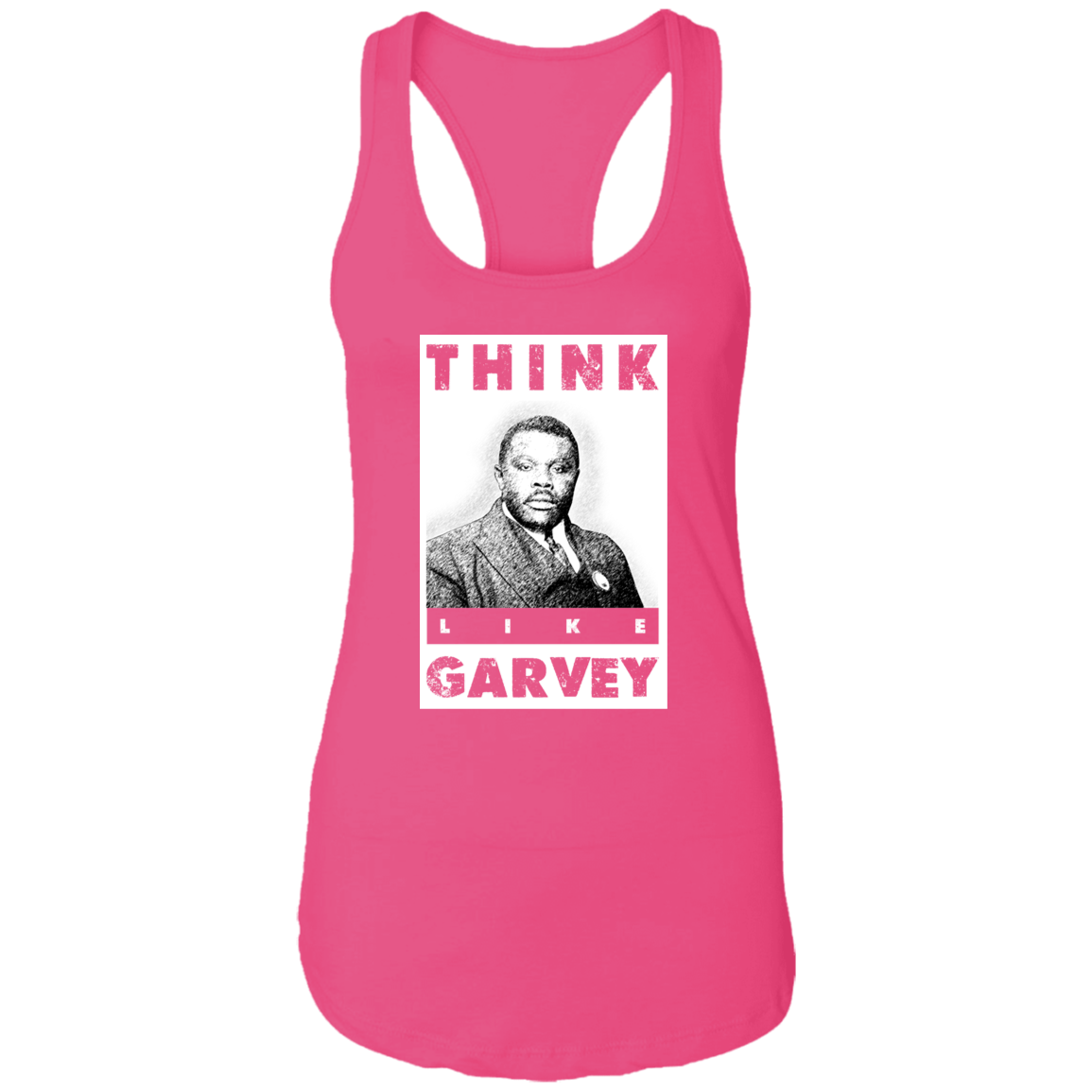 "LIKE GARVEY" Ladies Ideal Racerback Tank