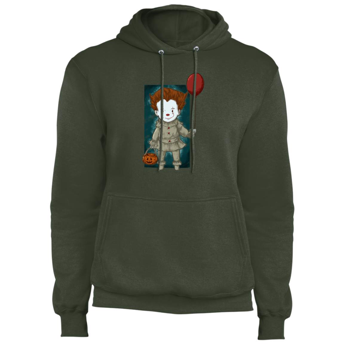 "LITTLE CLOWN" Core Fleece Pullover Hoodie