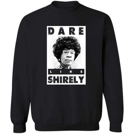 "LIKE SHIRELY" Crewneck Pullover Sweatshirt