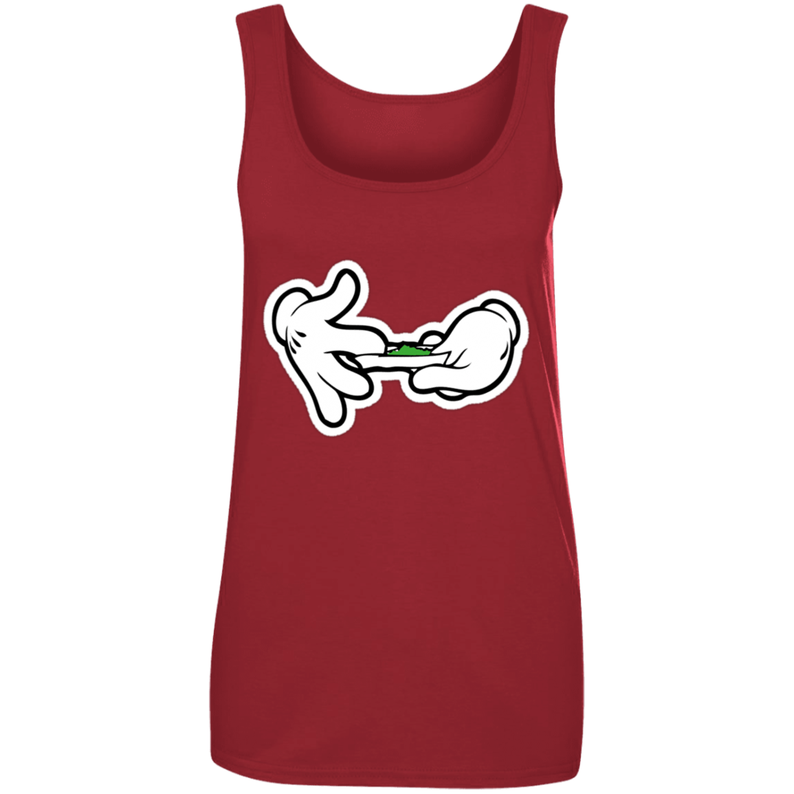 "ROLL THAT ISH" Ladies' 100% Ringspun Cotton Tank Top