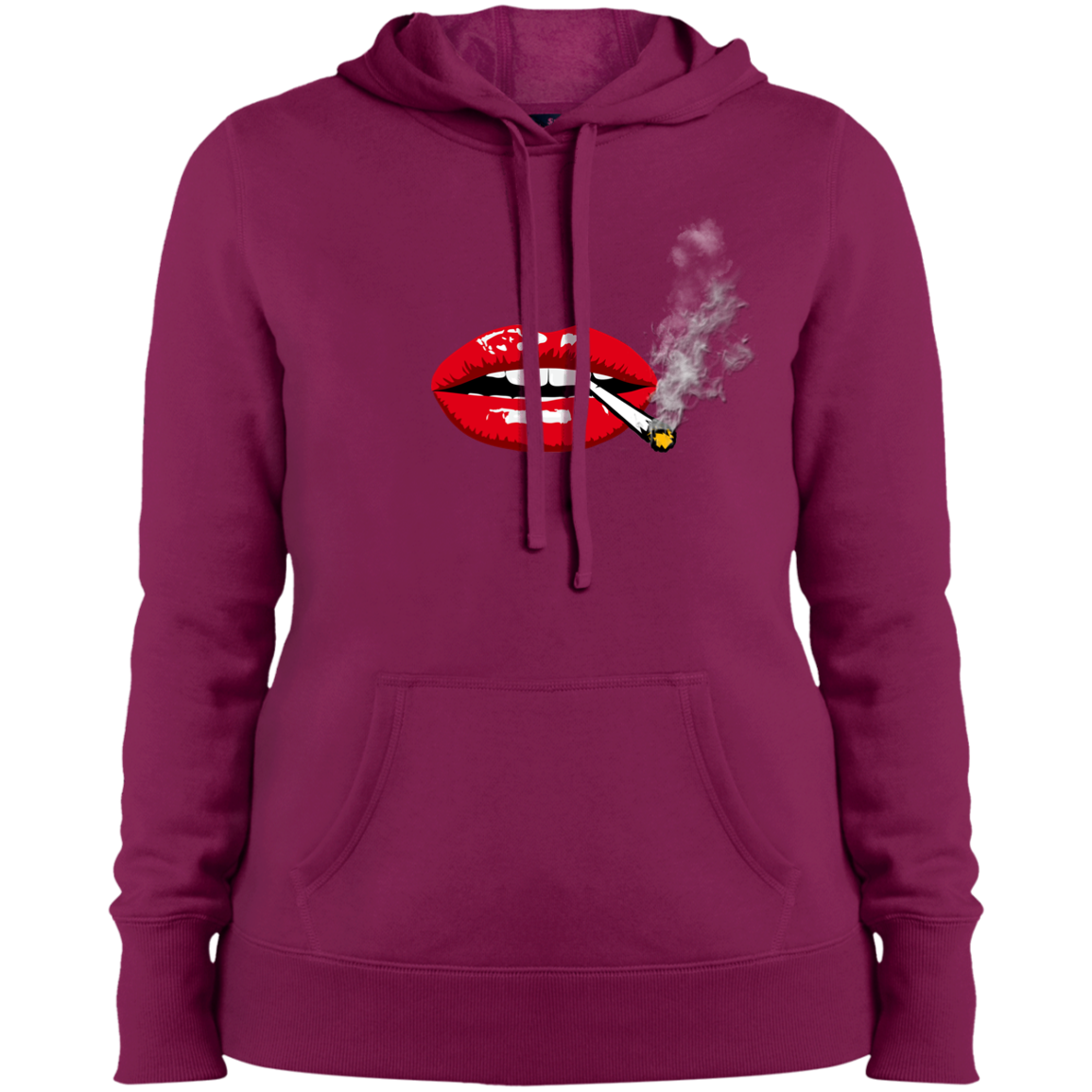 "SEXY LIPS" Ladies' Pullover Hooded Sweatshirt