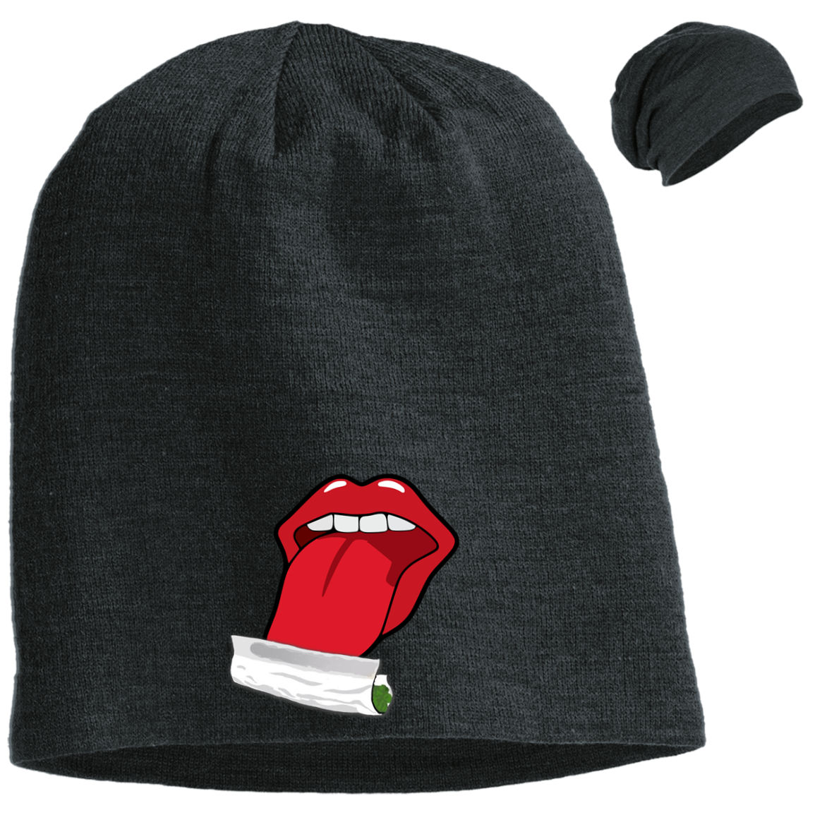 "ROLLING JOINT" Slouch Beanie