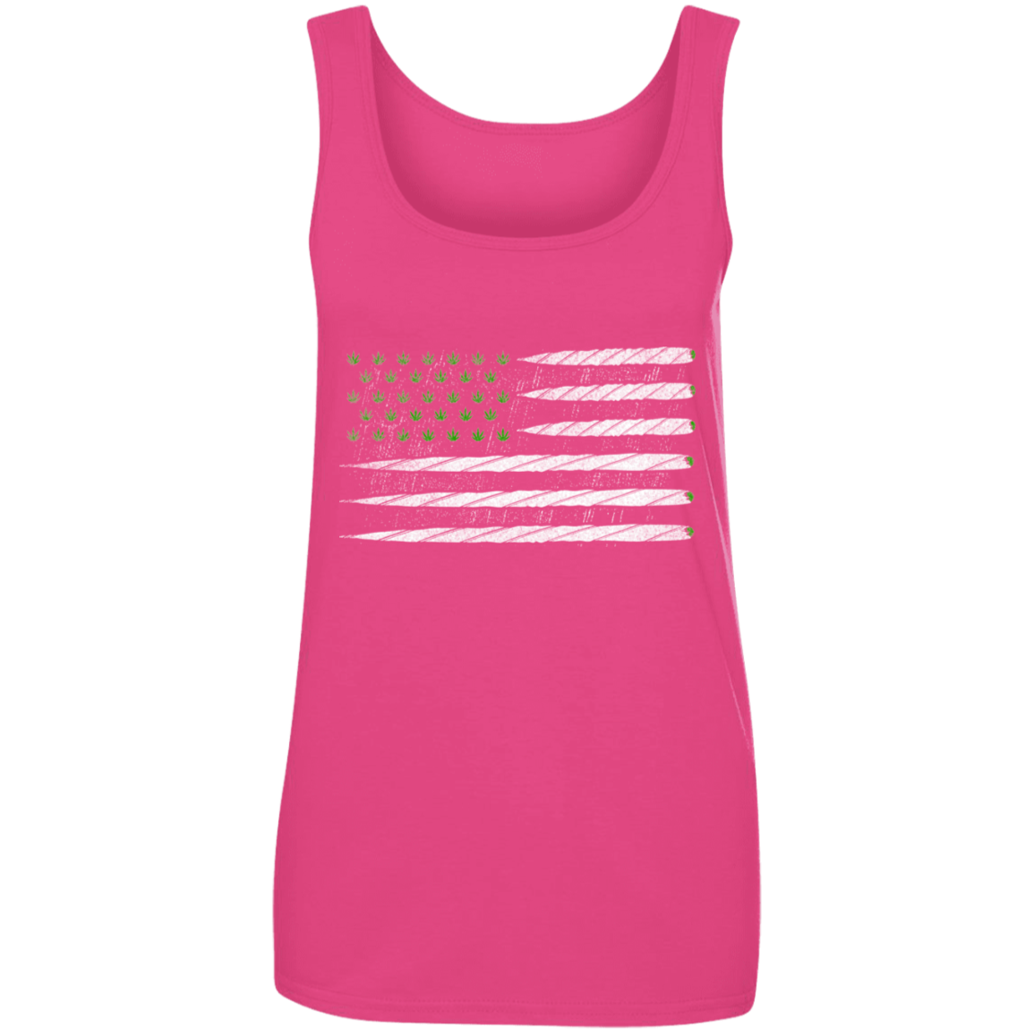 "JOINT FLAG" Ladies' 100% Ringspun Cotton Tank Top