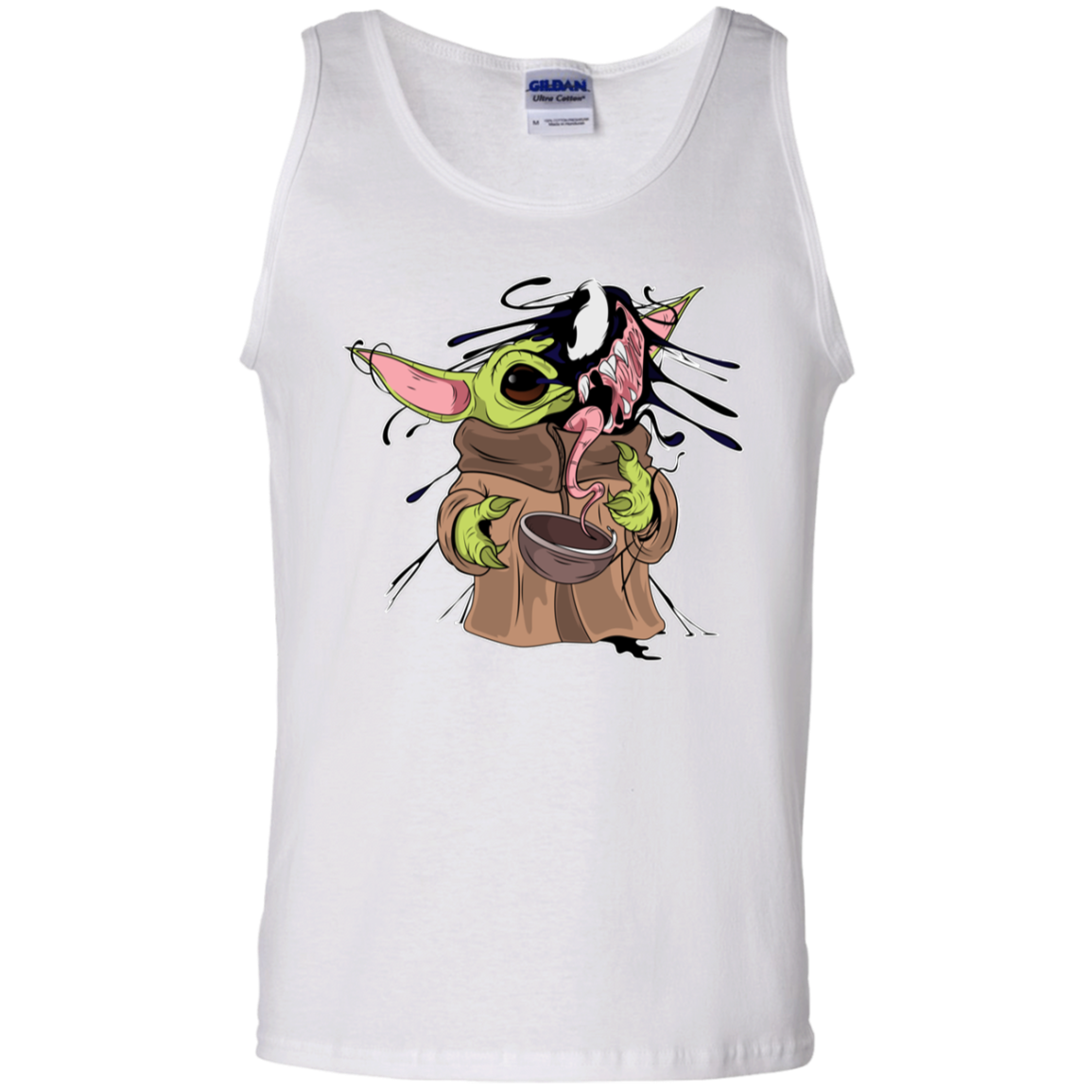 "BABY YODA VENOM"  100% Cotton Tank Top