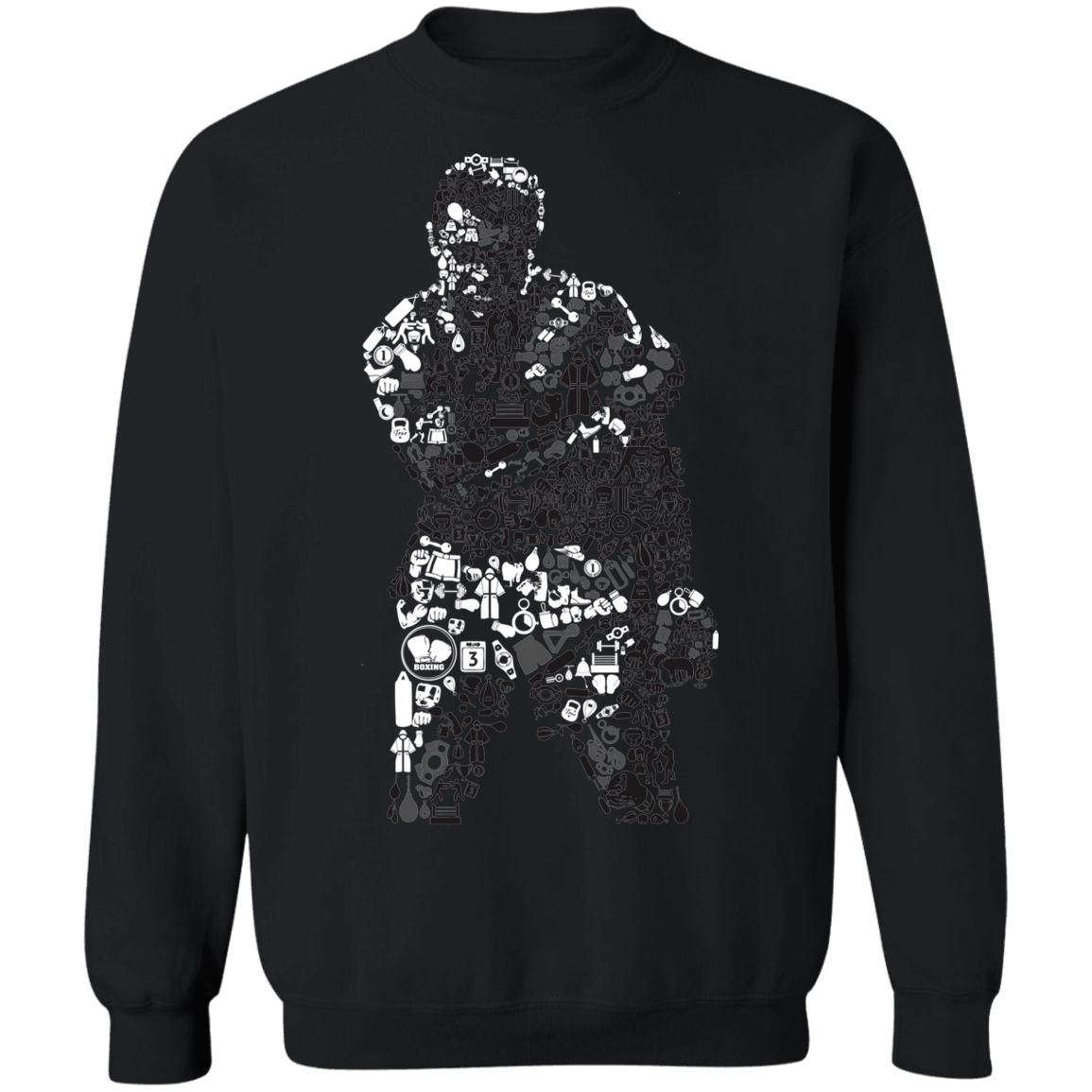 "ALI" Crewneck Pullover Sweatshirt  8 oz.