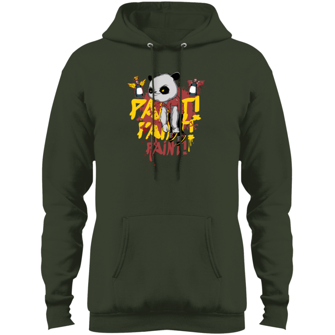 "PAINT PAINT PAINT" Core Fleece Pullover Hoodie