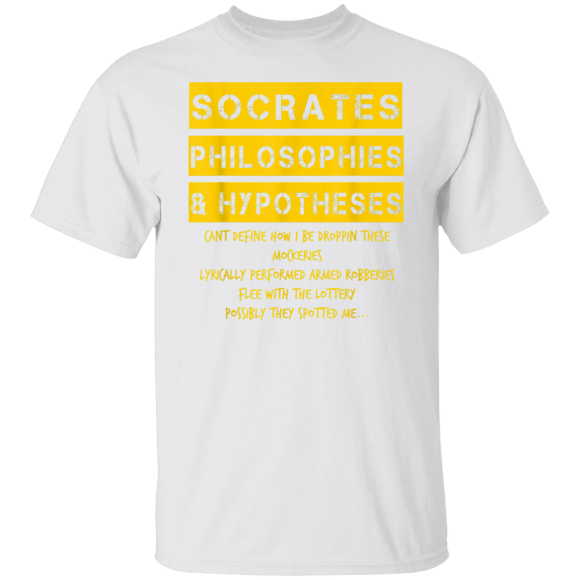 "SOCRATES" 5.3 oz. T-Shirt