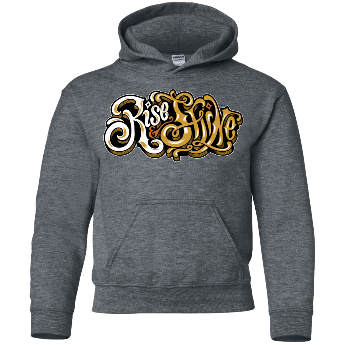 "RISE AND SHINE" Youth Pullover Hoodie