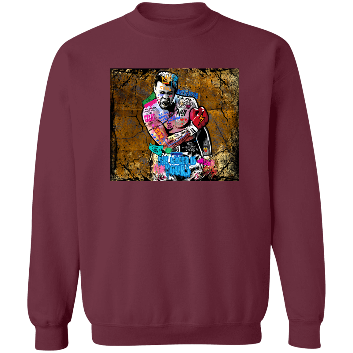 "THE GREATEST" Crewneck Pullover Sweatshirt