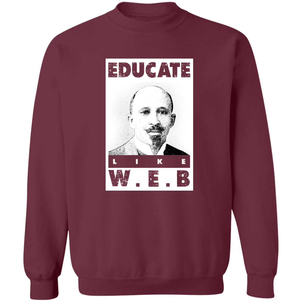 "LIKE W.E.B" Crewneck Pullover Sweatshirt