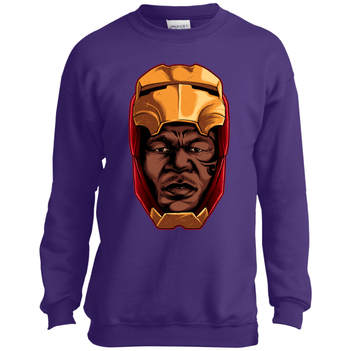 "THE REAL IRON" Youth Crewneck Sweatshirt