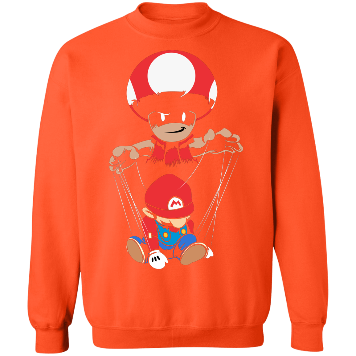 "MARIO DOLL" Crewneck Pullover Sweatshirt  8 oz.