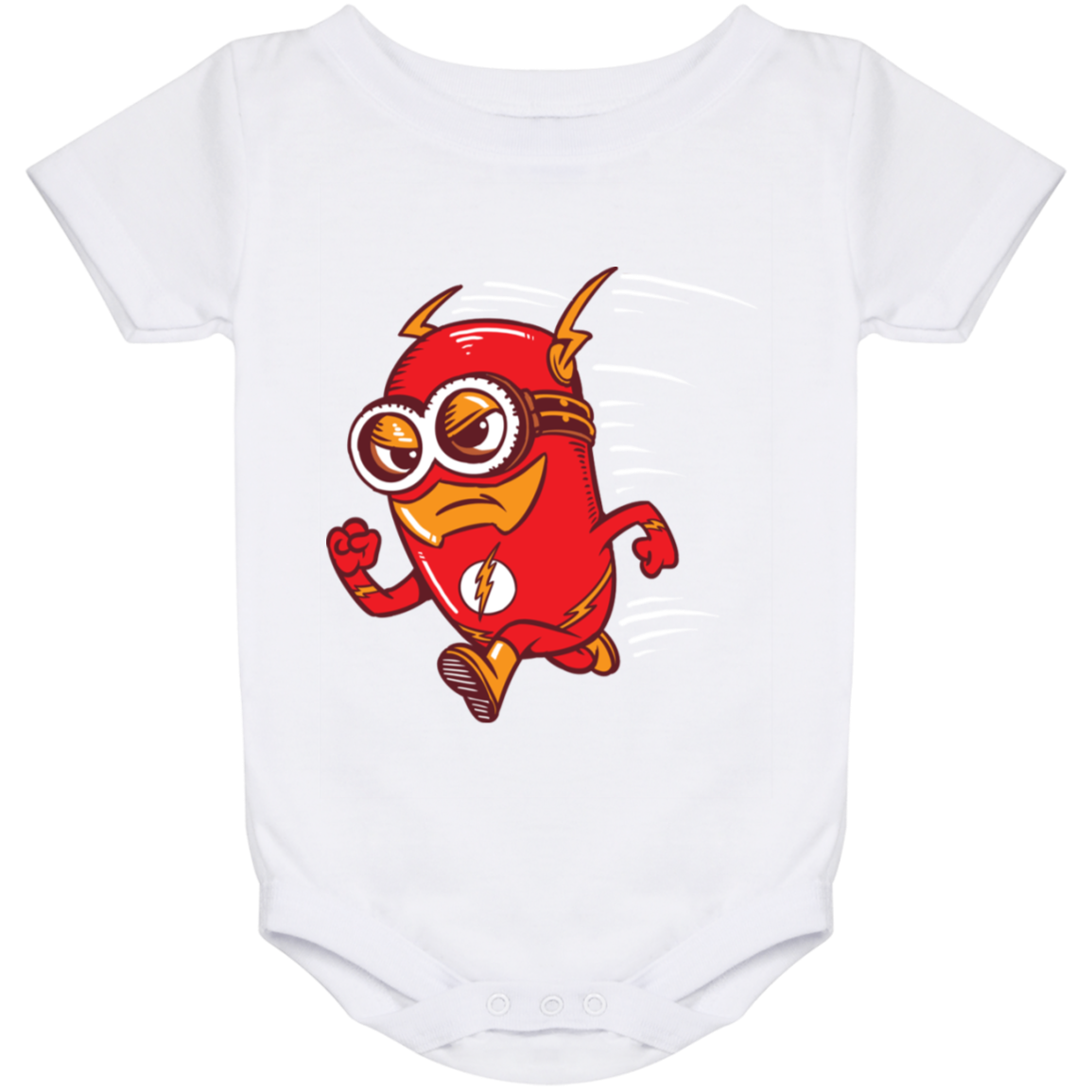 "FLASH MINION" Baby Onesie 24 Month