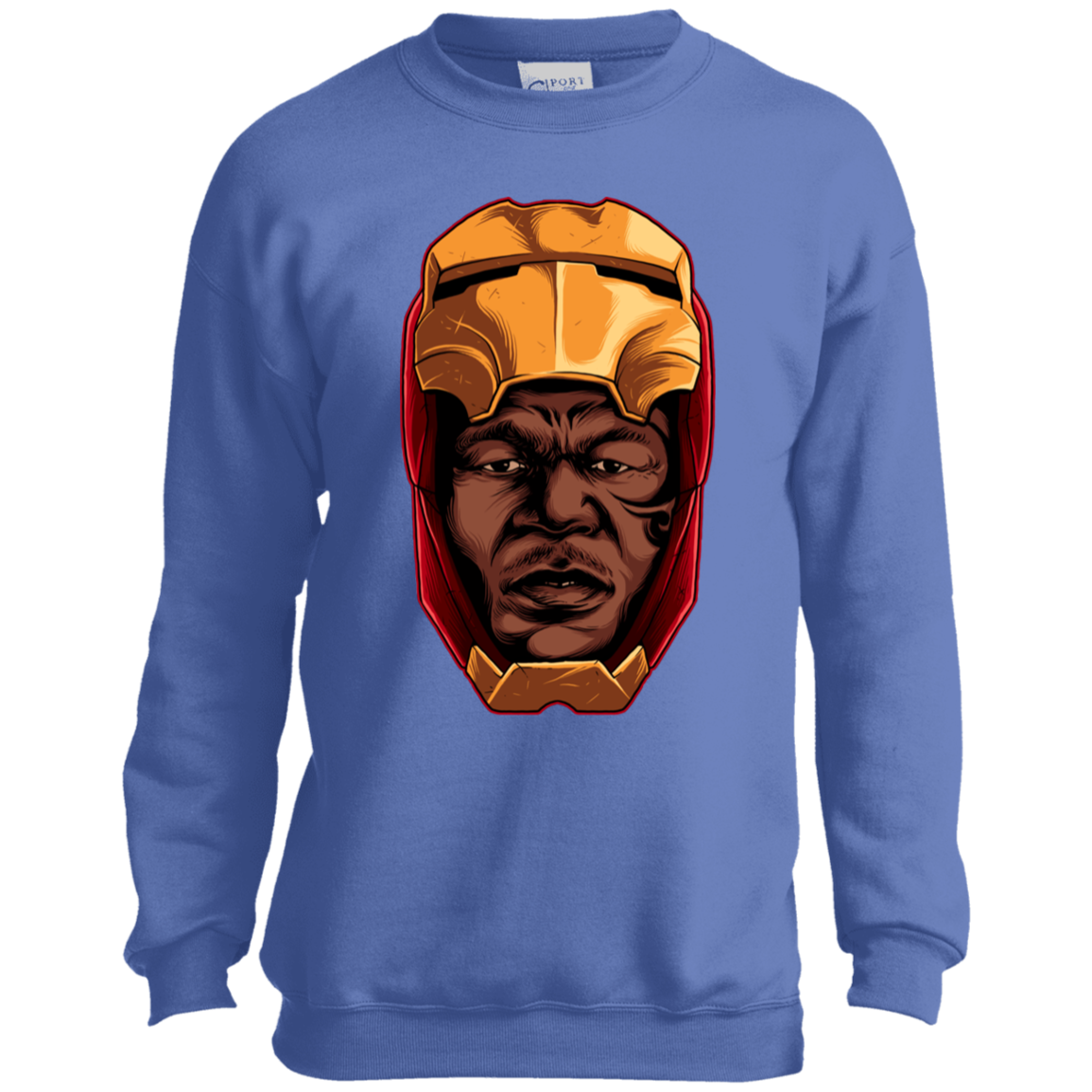 "THE REAL IRON" Youth Crewneck Sweatshirt