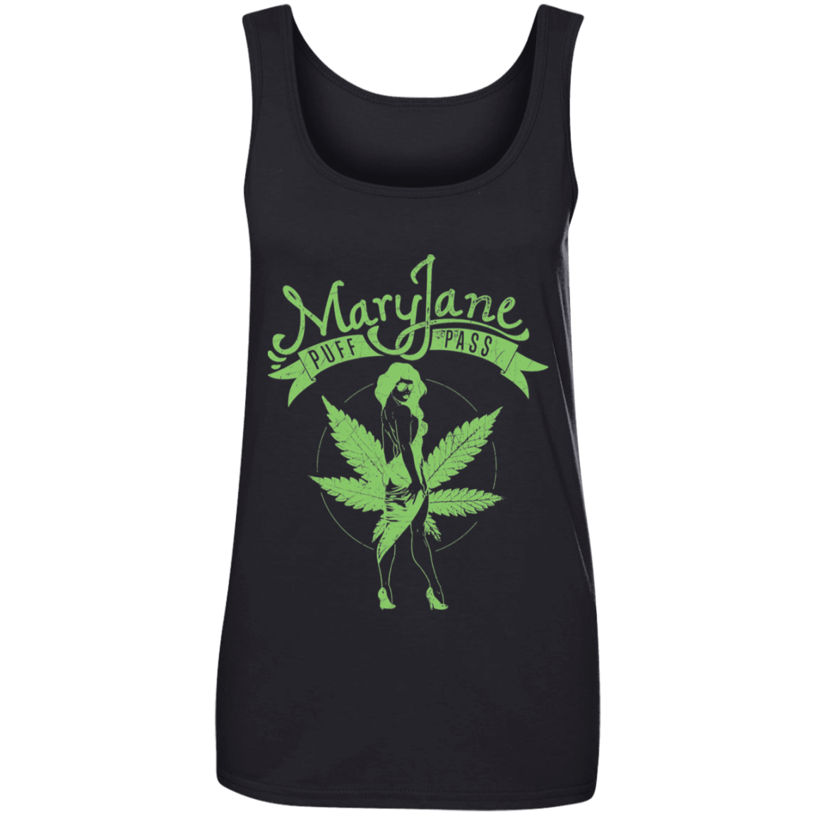 'MARY JANE" Ladies' 100% Ringspun Cotton Tank Top