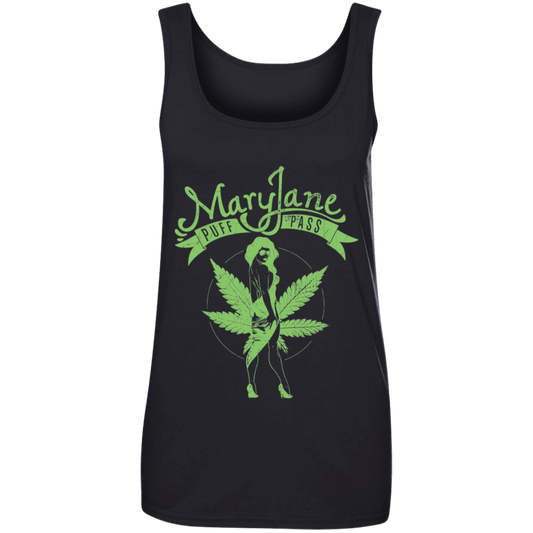 'MARY JANE" Ladies' 100% Ringspun Cotton Tank Top