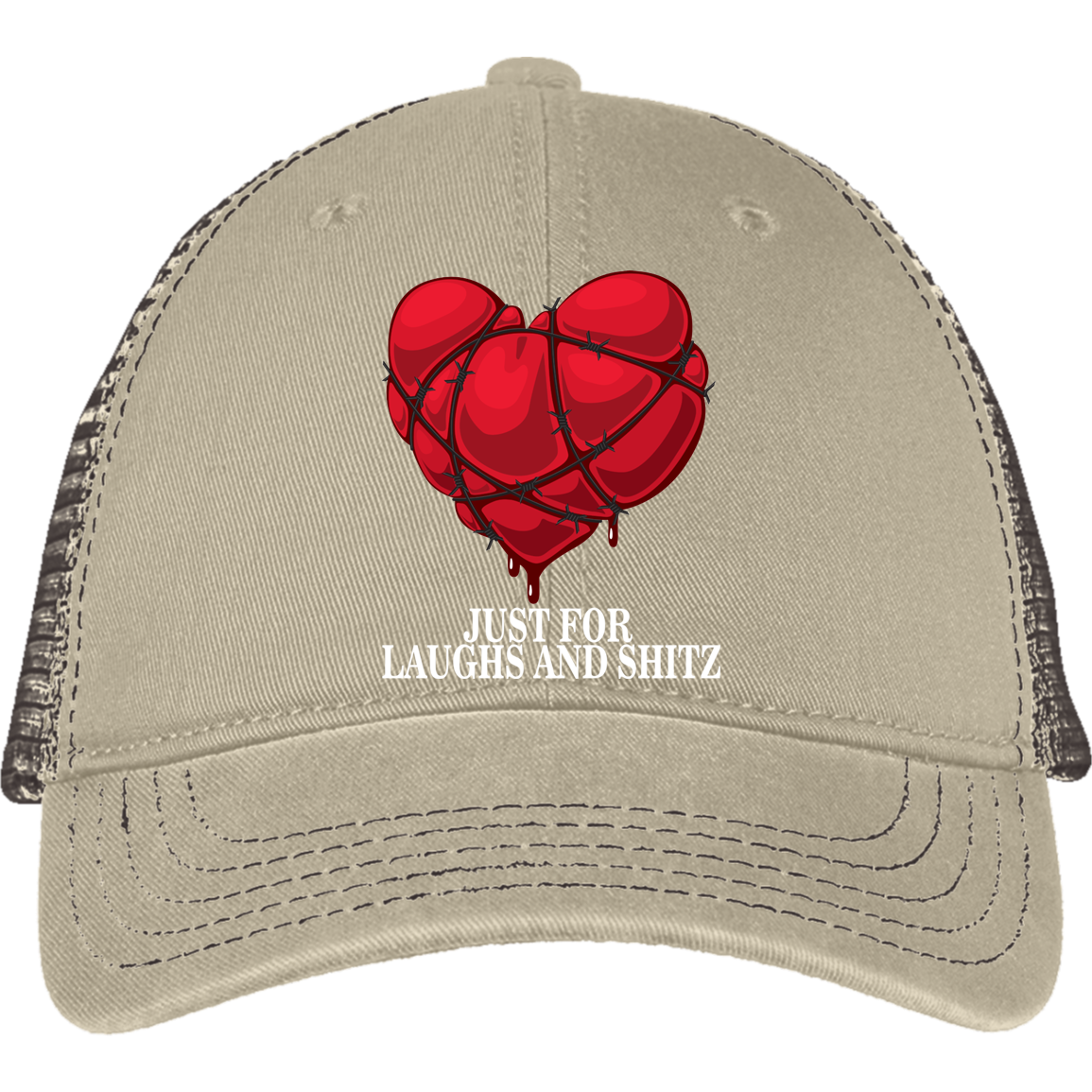 "MY BLOODY HEART" Mesh Back Cap