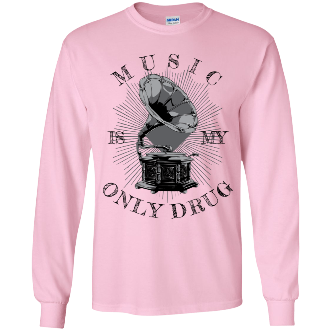 "MUSIC" Youth LS T-Shirt