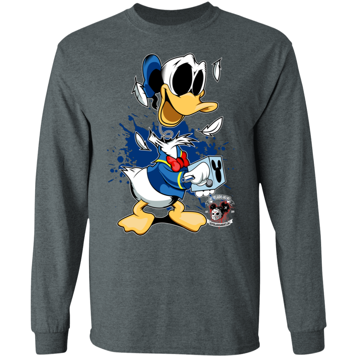 "DONALD IN A BOX" LS Ultra Cotton T-Shirt