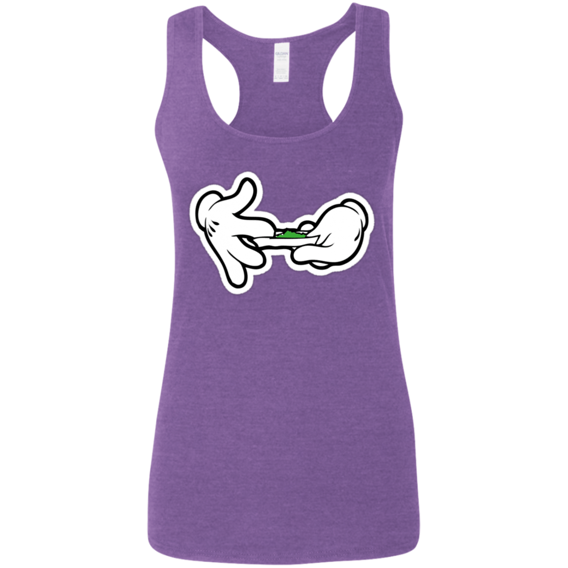 "ROLL THAT ISH" Ladies' Softstyle Racerback Tank