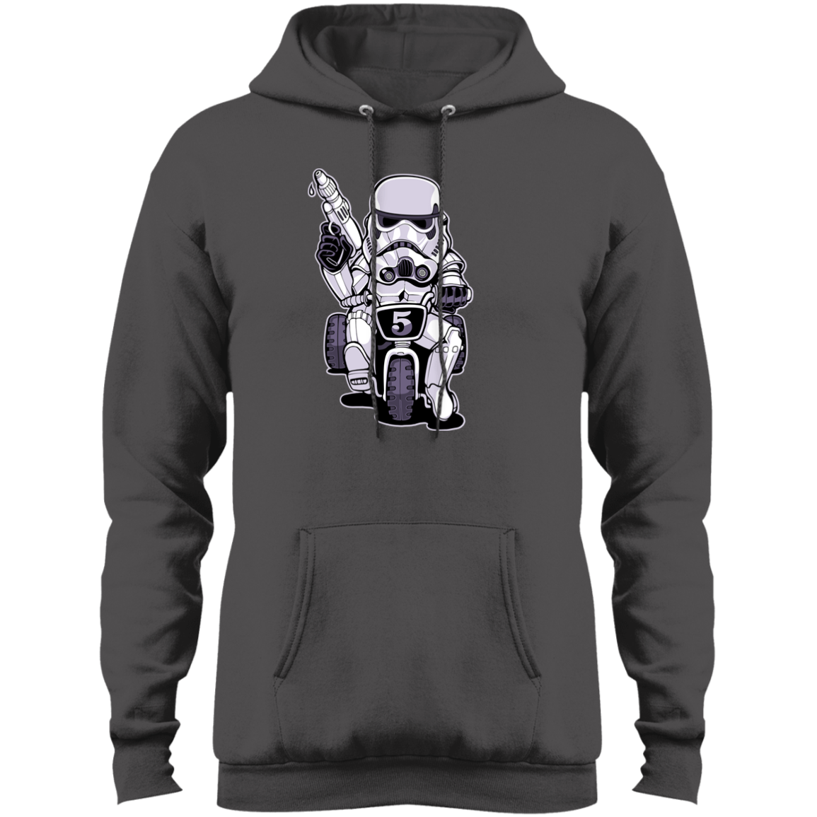 "TOOPER ON A BIKE" Core Fleece Pullover Hoodie