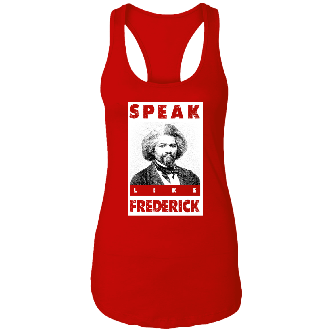 "LIKE FREDERICK" Ladies Ideal Racerback Tank