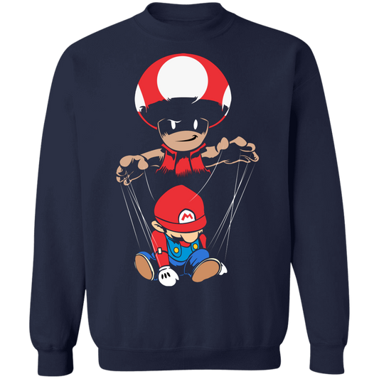 "MARIO DOLL" Crewneck Pullover Sweatshirt  8 oz.