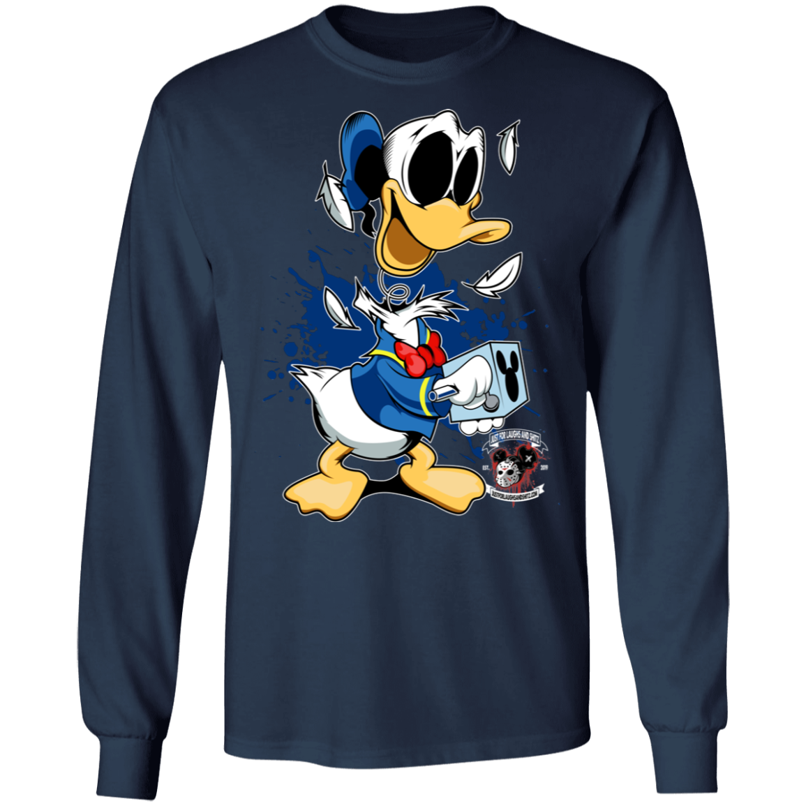 "DONALD IN A BOX" LS Ultra Cotton T-Shirt