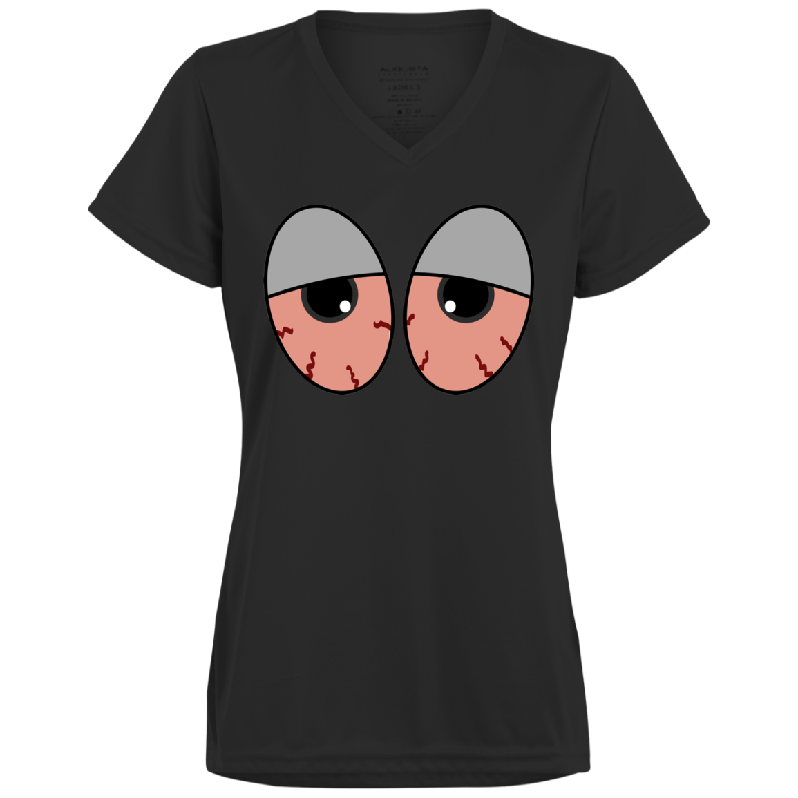 "RED EYES" Ladies' Wicking T-Shirt