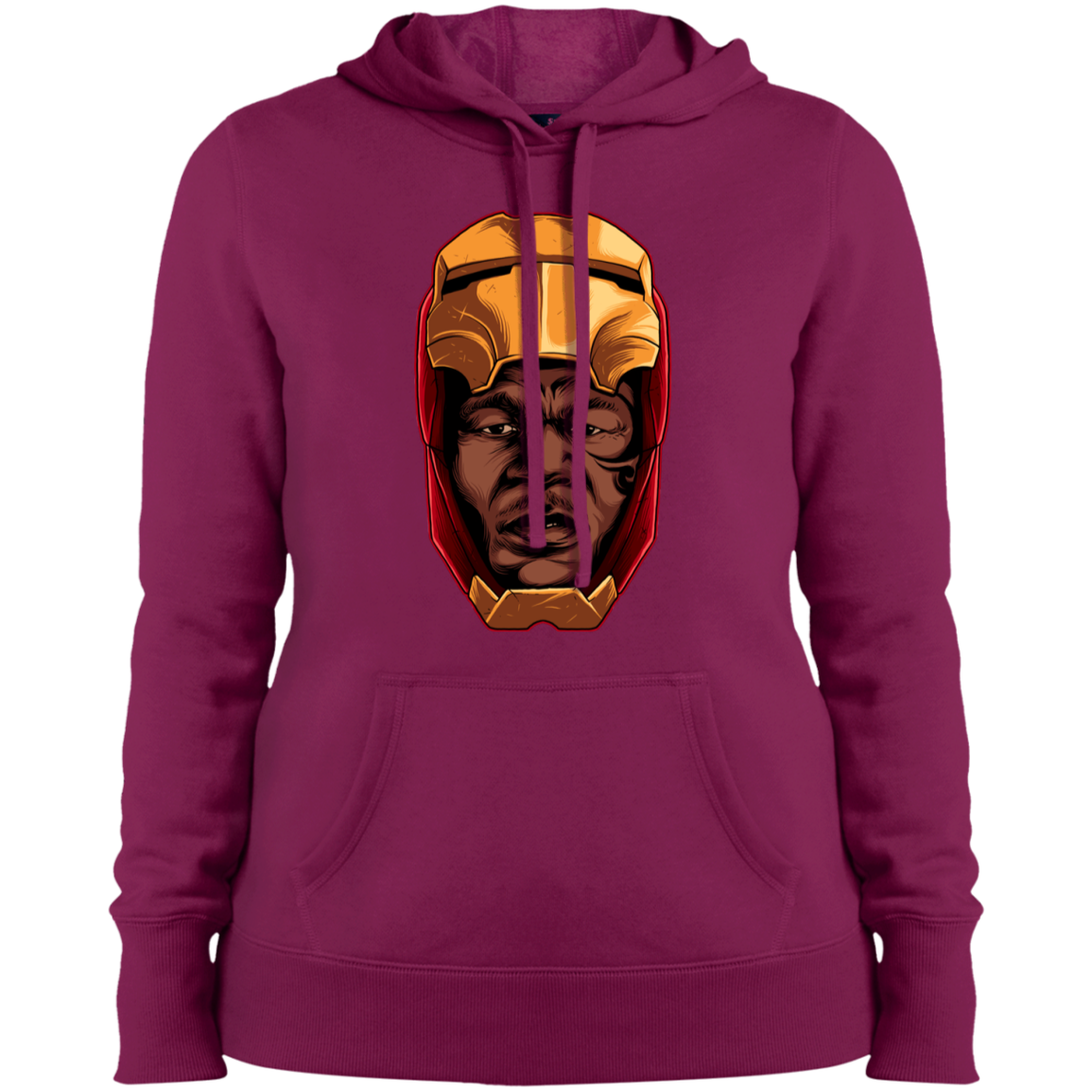 "THE REAL IRON" Ladies' Pullover Hooded Sweatshirt