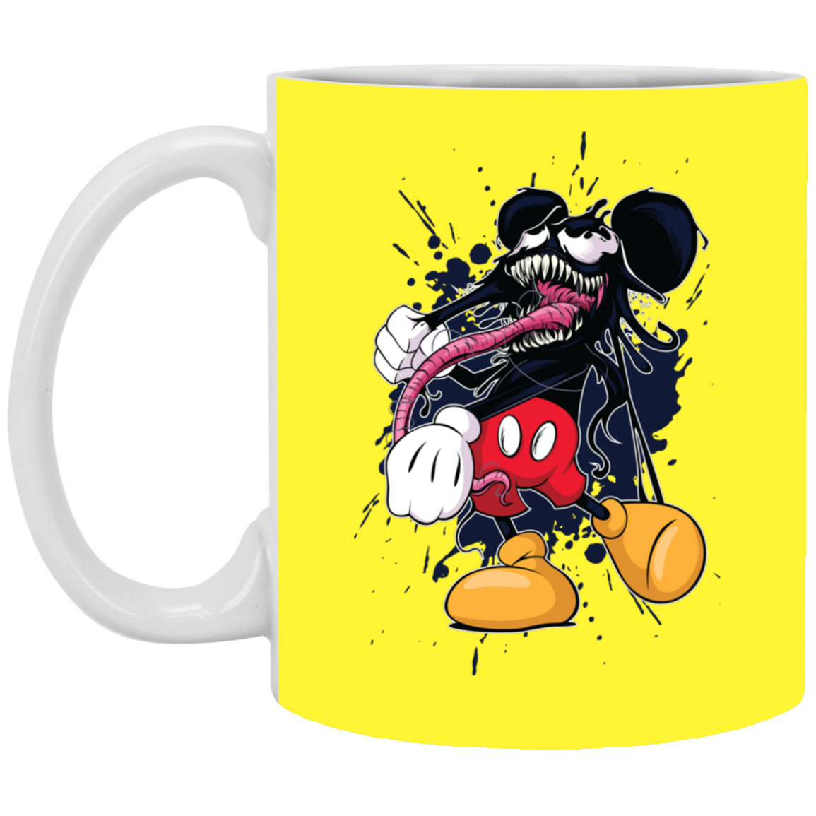 "VENOM MOUSE"11 oz. White Mug