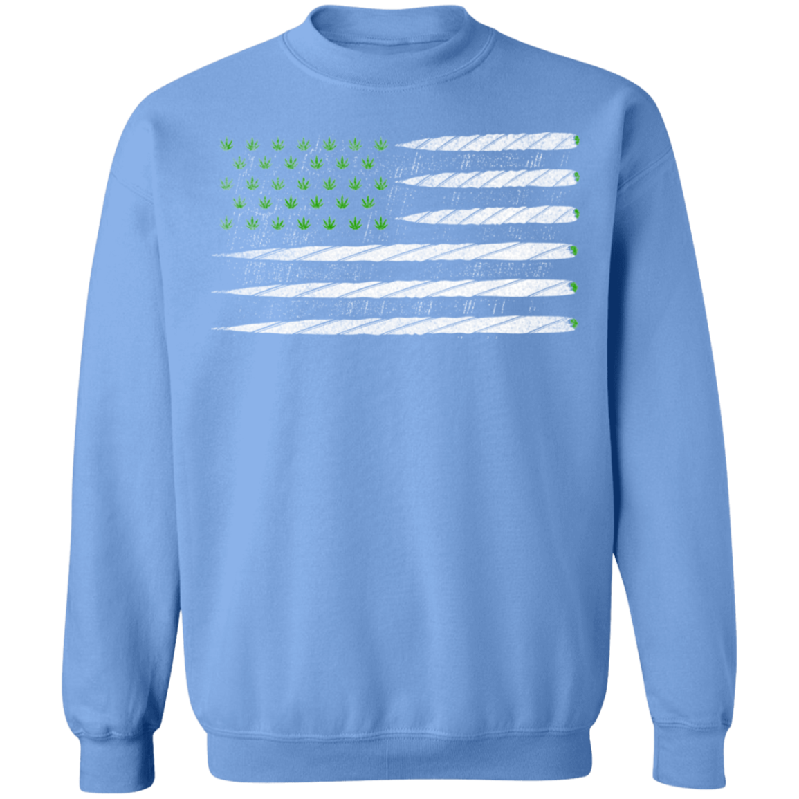 "JOINT FLAG" Crewneck Pullover Sweatshirt  8 oz.