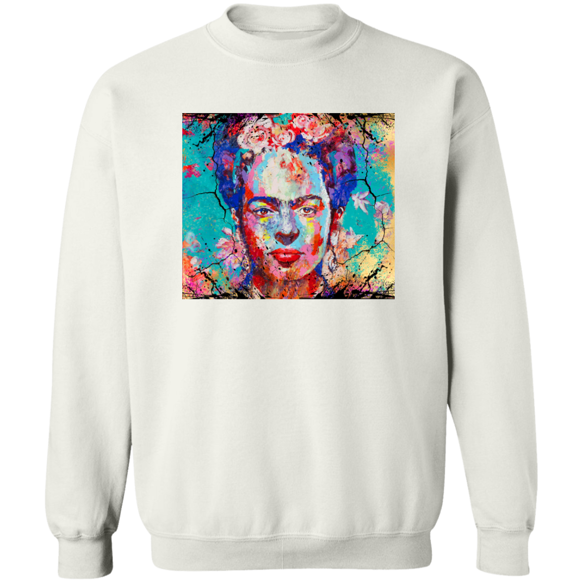 "FRIDA"  Crewneck Pullover Sweatshirt