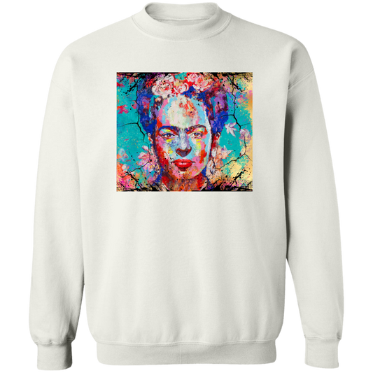 "FRIDA"  Crewneck Pullover Sweatshirt