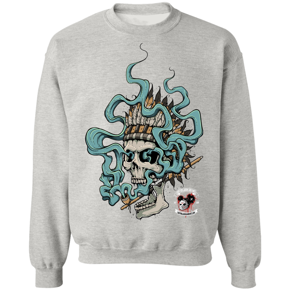 "HIGH CHIEF" Crewneck Pullover Sweatshirt  8 oz.