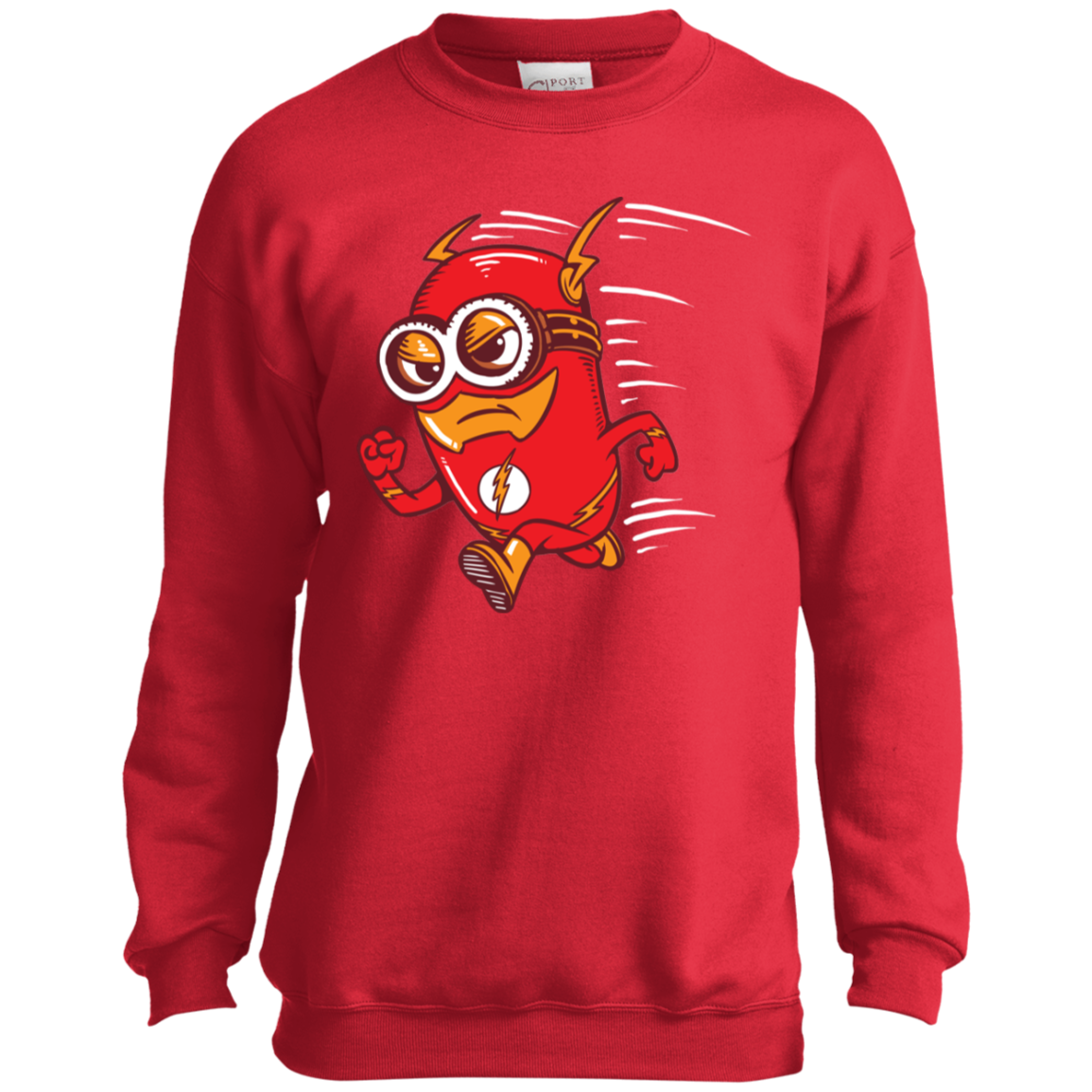 "FLASH MINION" Youth Crewneck Sweatshirt