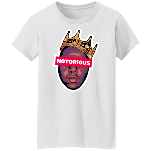 "NOTORIOUS" Ladies' 5.3 oz. T-Shirt