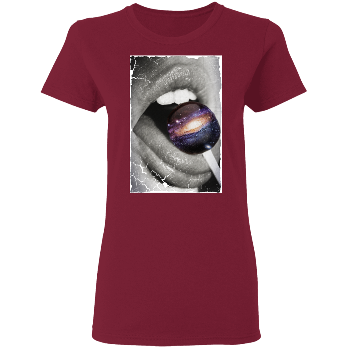 "GALACTIC TASTE" Ladies' 5.3 oz. T-Shirt