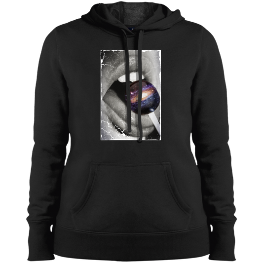 "GALACTIC TASTE" Ladies' Pullover Hooded Sweatshirt