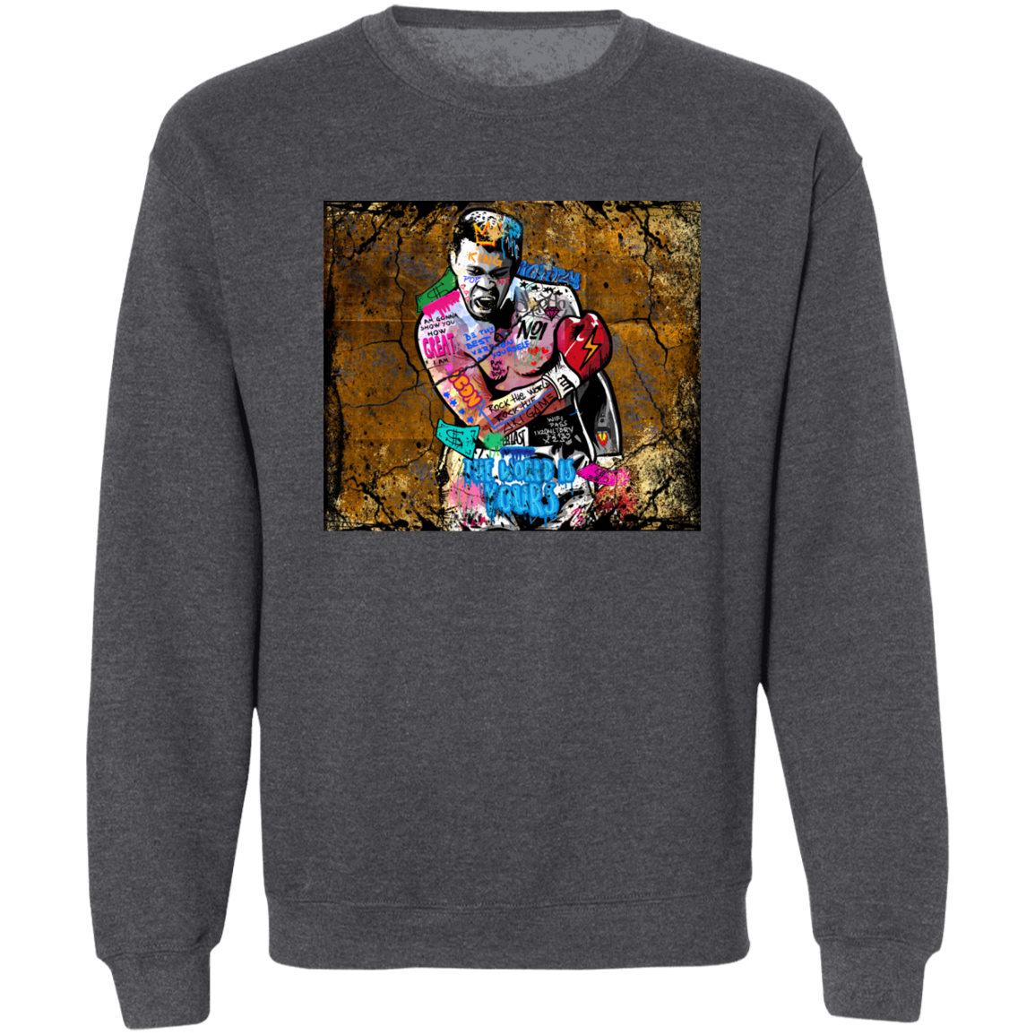 "THE GREATEST" Crewneck Pullover Sweatshirt