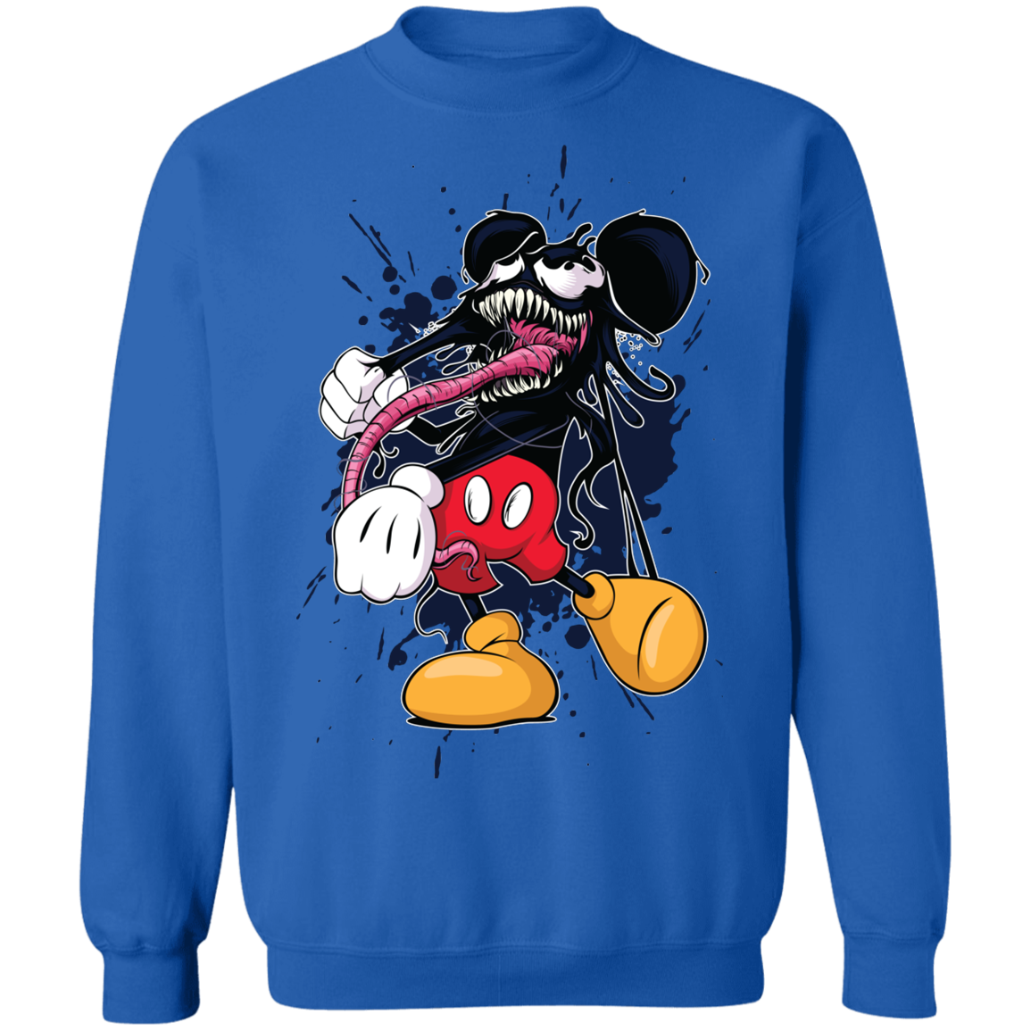 "VENOM MOUSE" Crewneck Pullover Sweatshirt  8 oz.