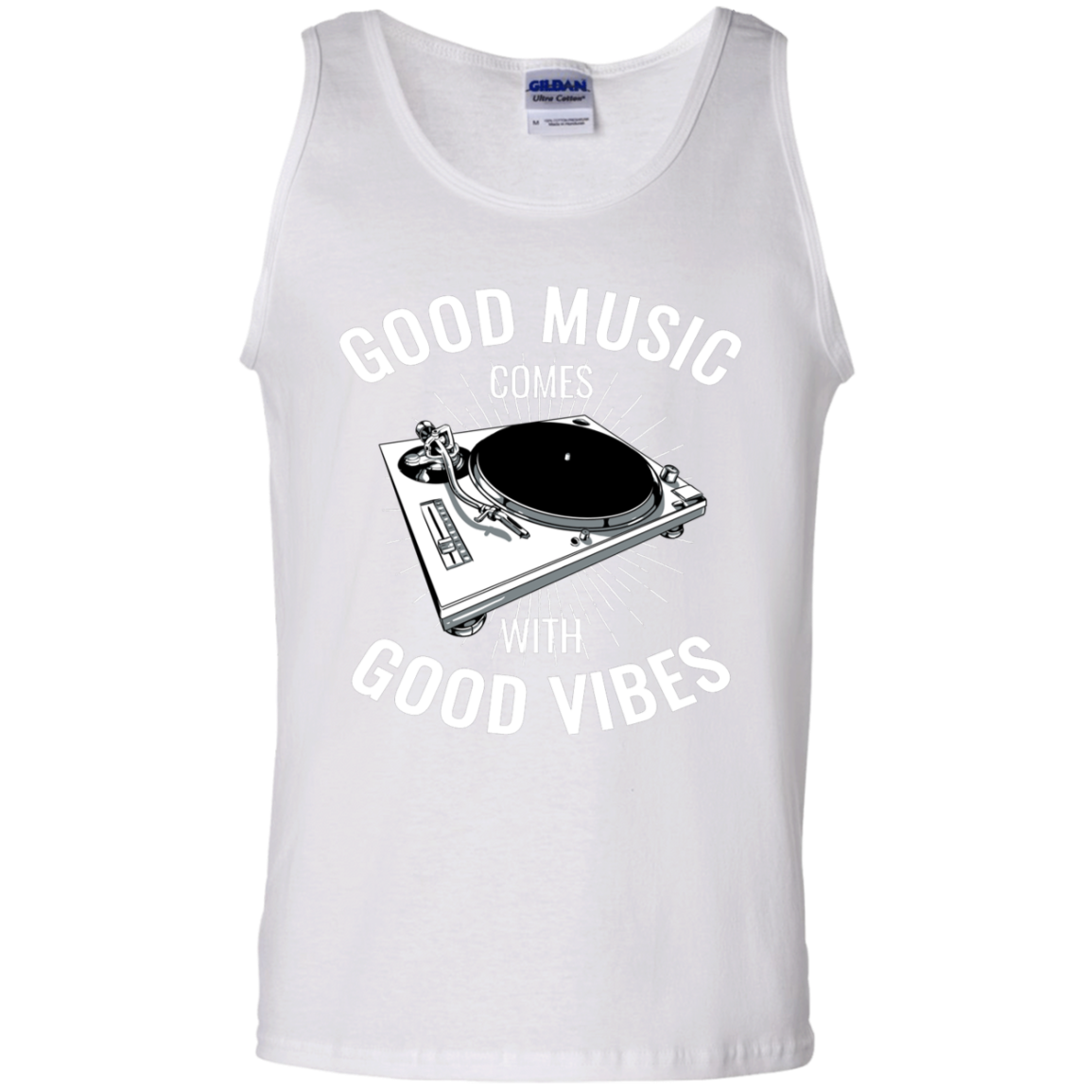 "GOOD VIBES" 100% Cotton Tank Top