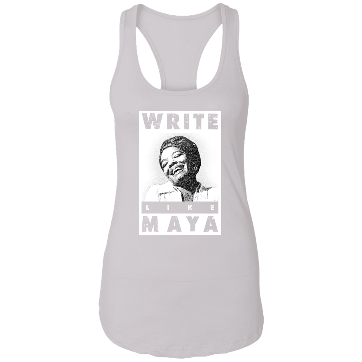 "LIKE MAYA" Ladies Ideal Racerback Tank