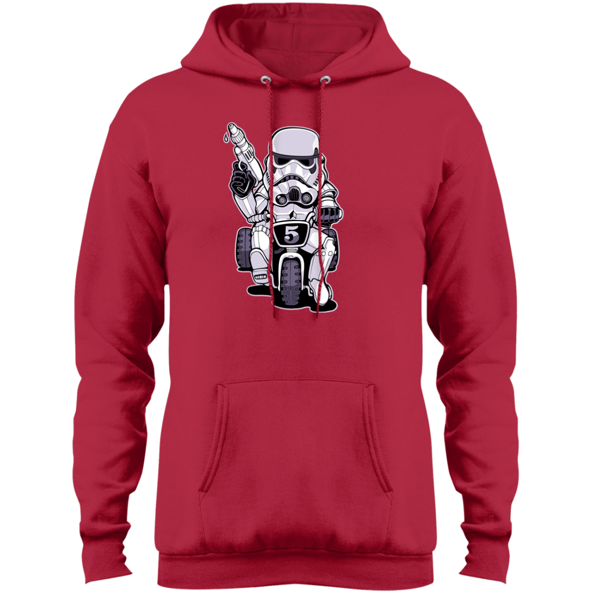 "TOOPER ON A BIKE" Core Fleece Pullover Hoodie