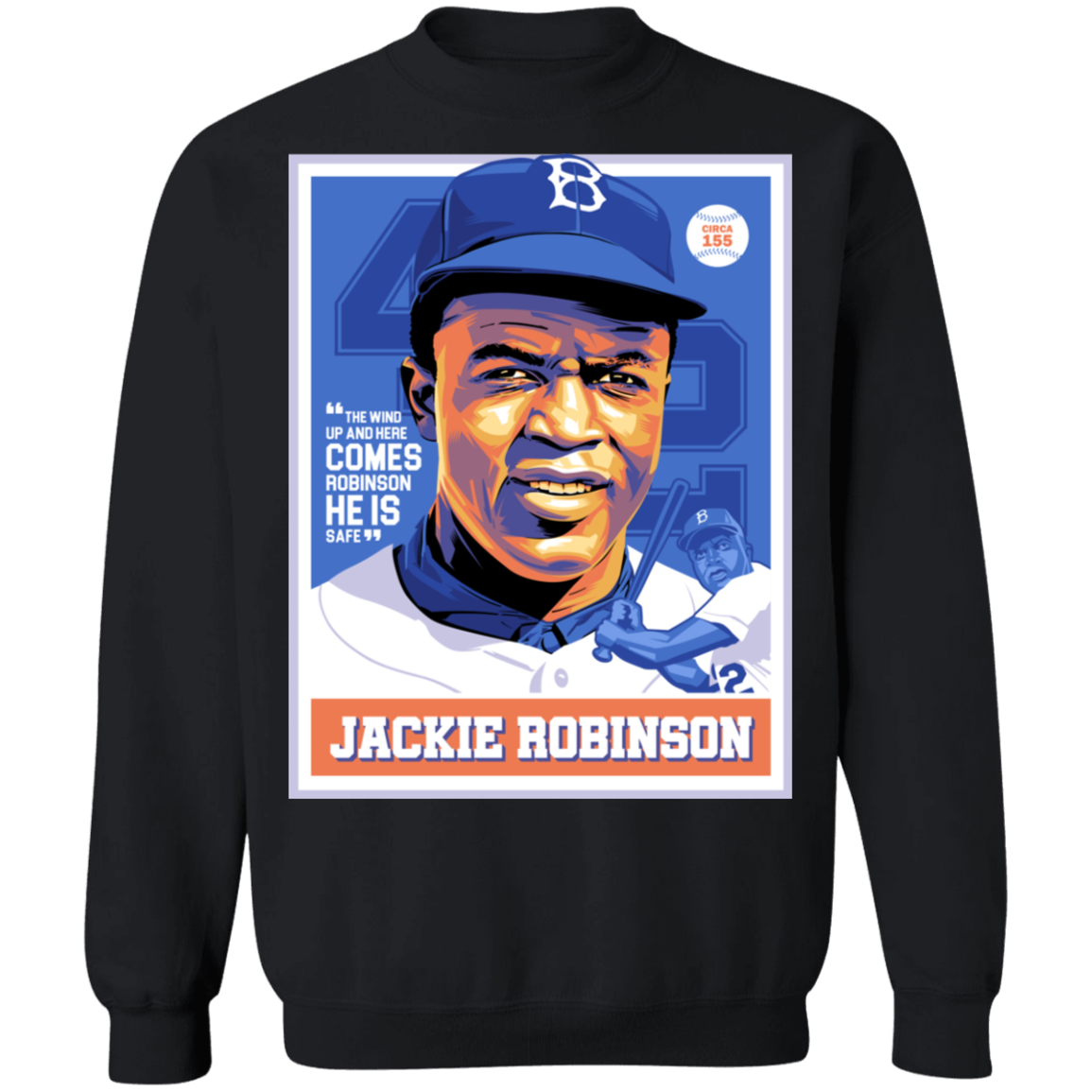 "JACKIE" Crewneck Pullover Sweatshirt