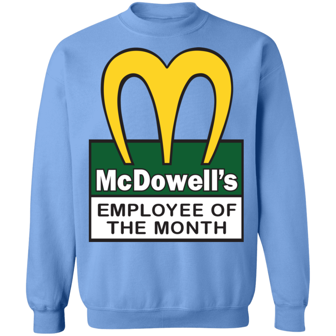 "EMPLOYEE OF THE MONTH" Crewneck Pullover Sweatshirt  8 oz.