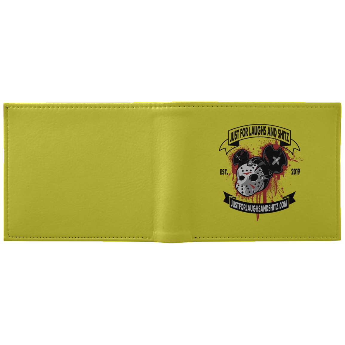 "MICKEY MASK" Wallet in black banner