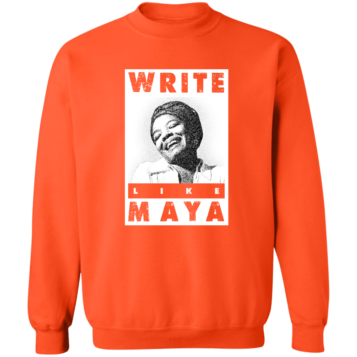 "LIKE MAYA" Crewneck Pullover Sweatshirt