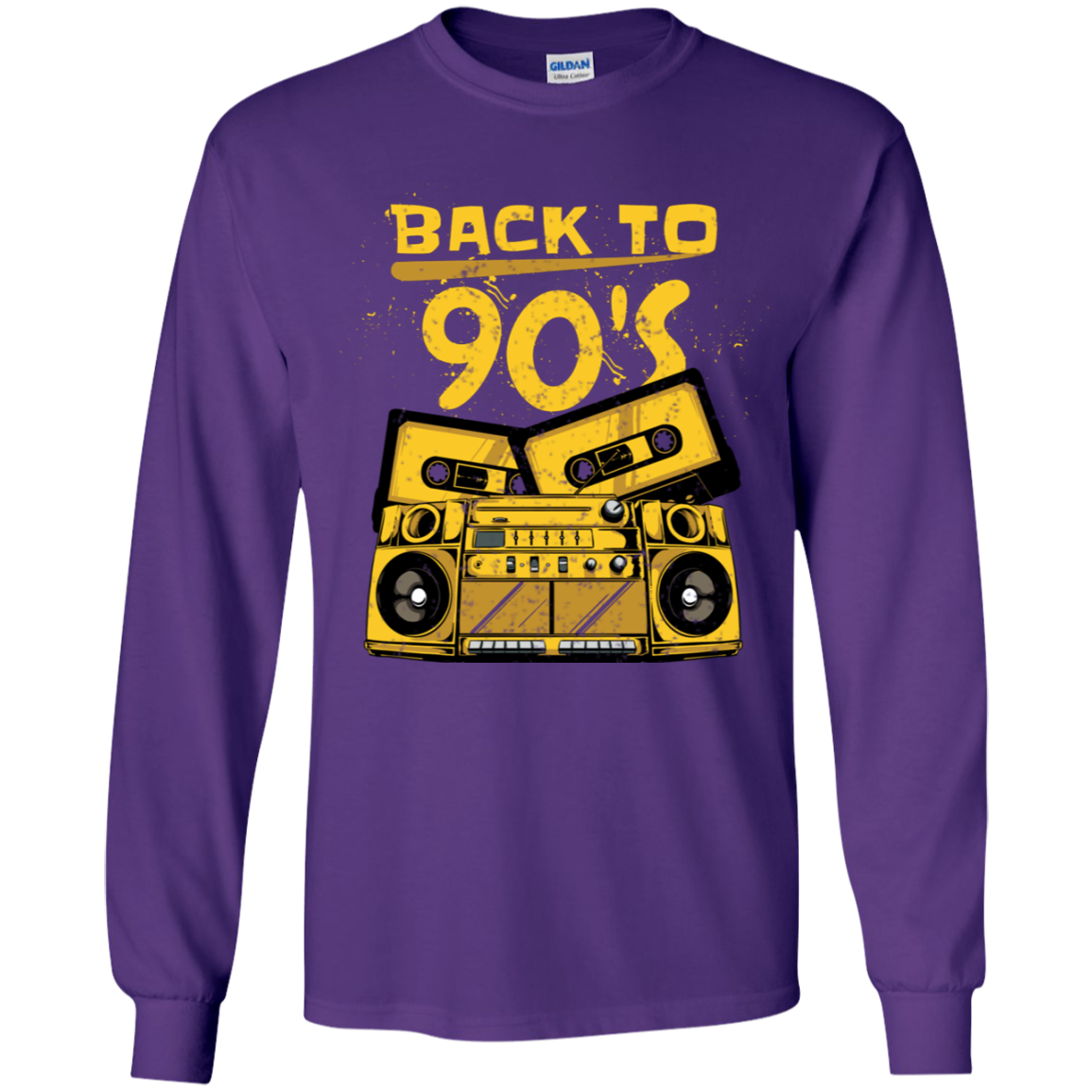 "BACK TO 90'S" Youth LS T-Shirt