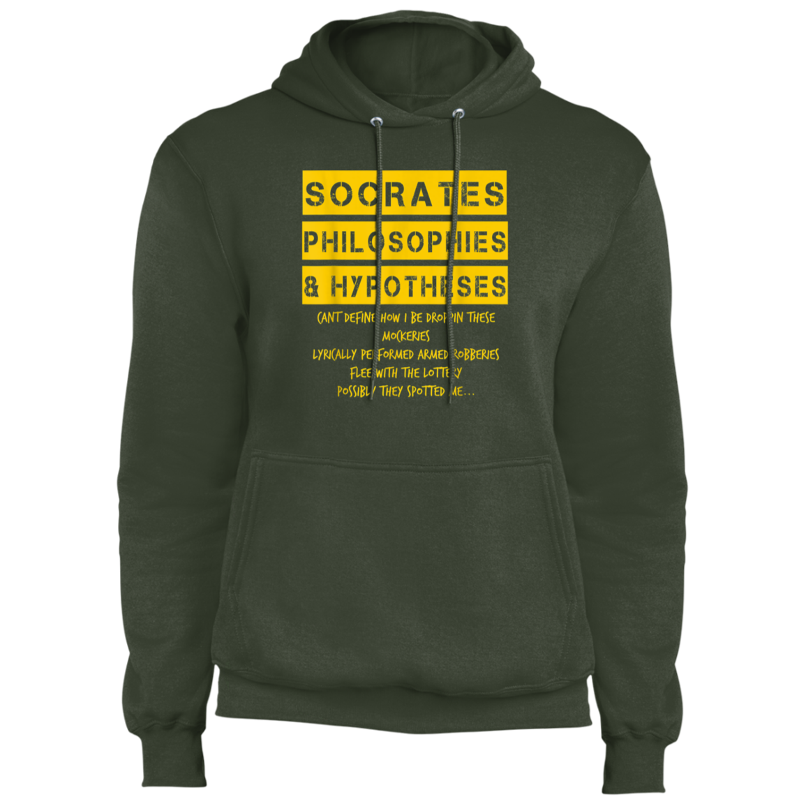 "SOCRATES" Core Fleece Pullover Hoodie